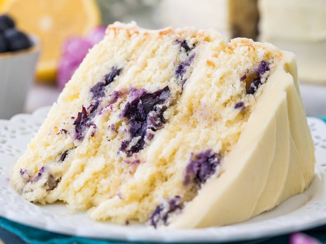 blueberry lemon cake